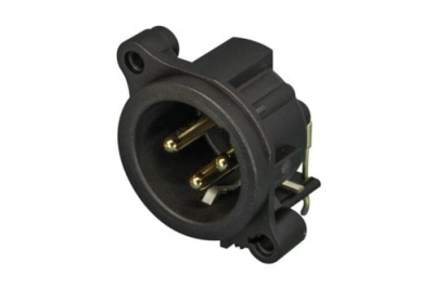 Neutrik NC3MAH-0 Erkek XLR Şase Tipi Konnektör - 1