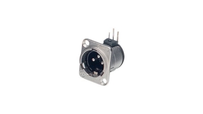 Neutrik NC3MD-H Erkek Şase Tipi Konnektör - 1