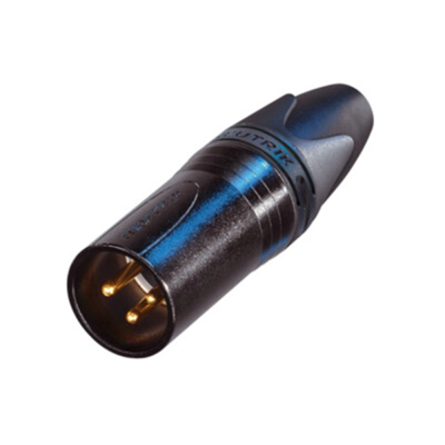 Neutrik NC3MXX-B Kablo Tipi 3 Pinli Erkek XLR Konnektör - 1