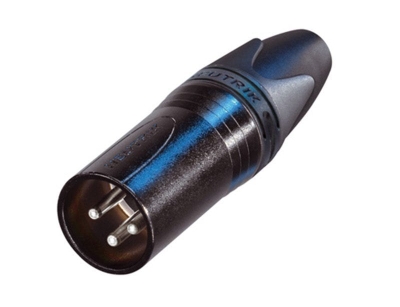 Neutrik NC3MXX-BAG - Kablo Tipi 3 Pinli Erkek XLR - 1