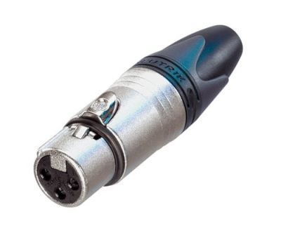Neutrik NC3MXX Erkek XLR - NC3FXX Dişi XLR Konnektör Seti (20 Adet) - 3