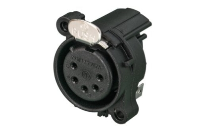 Neutrik NC5FAH Dişi XLR Şase Tipi Konnektör - 1