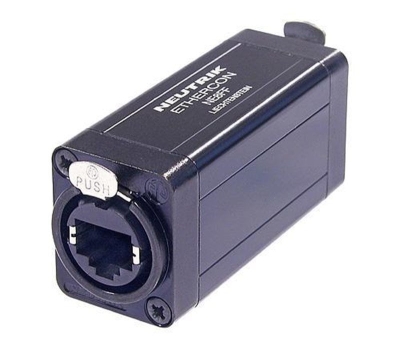 Neutrik NE8FF EtherCON RJ45 Feedthrough Coupler For Cable Extensions - 1