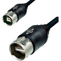 Neutrik NKUSB-1 Usb Tip A'Dan Usb Tip B'Ye 1 Metre Hazır Kablo - 1