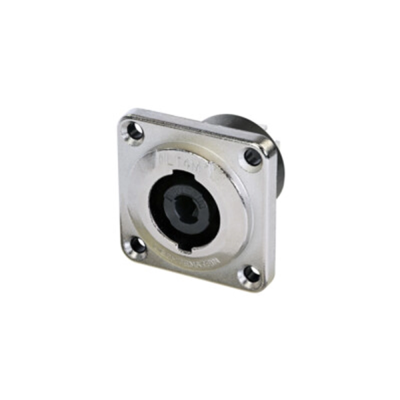 Neutrik NLT4MPXX 4 Kutuplu D-Tipi Ağır Hizmet Tipi Şase Speakon Konnektör - 1