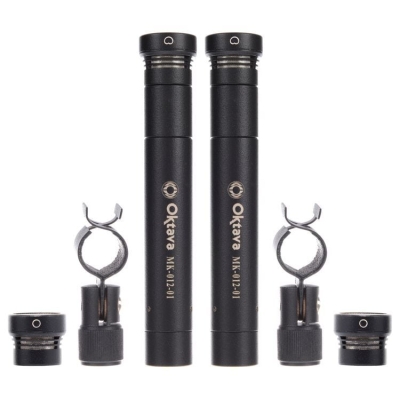 Oktava MK01201 Çift Siyah Condenser Mikrofon - 1