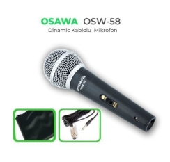 Osawa OSW-58 Dinamik Vokal Mikrofon - Osawa