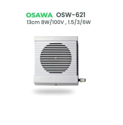 Osawa OSW-621 BEYAZ Duvar Hoparlörü 13cm 1,5 /3 /6 Watt - 1