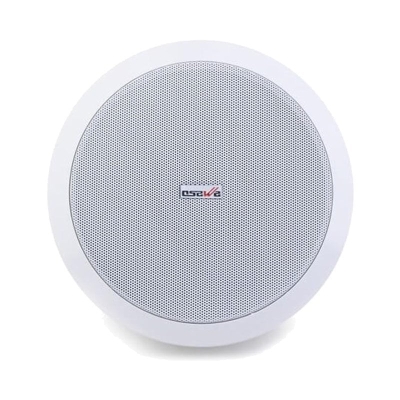 Osawa OSW-818 BEYAZ 20 Cm 30 Watt Hat Trafolu Asma Tavan Alçıpan Gömme Hoparlör - 1