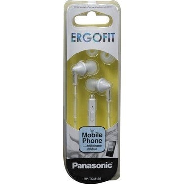Panasonic RP-TCM125E-W Beyaz Kulak İçi Kulaklık - 2