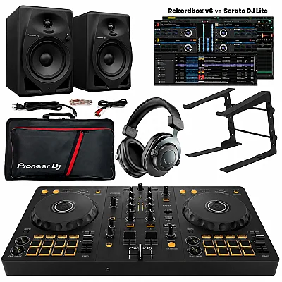 Pioneer DJ DDJ-FLX4 2 Kanal DJ Controller Ultimate Paketi - 1