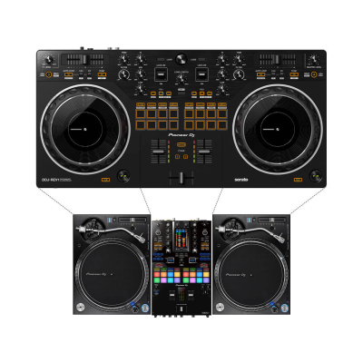 Pioneer DJ DDJ-REV1 Scratch 2 Kanal Serato Dj Controller - 5