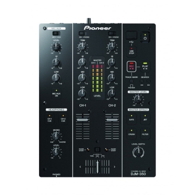 Pioneer DJ Djm 350 (Siyah) İki Kanal, Efektli Dj Mikser - 1