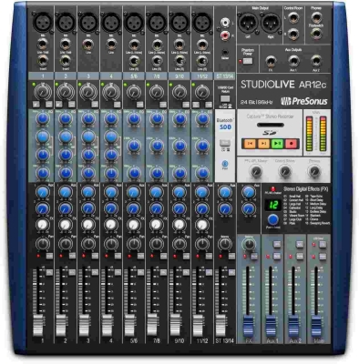 Presonus StudioLive AR 12c USB 12 Kanal Hibrit Mixer - 2