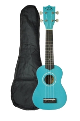 Puka PK-10 Mavi Soprano Ukulele (KILIF HEDİYE) - Puka