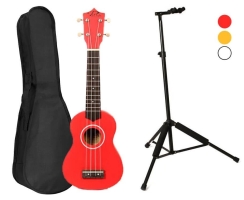 Puka PK-10 Ukulele + Taşıma Çantası + Stand - 2