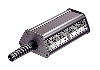 Rean NSB2A-12/4 Alüminyum Stage Box (12 IN / 4 OUT) - 1