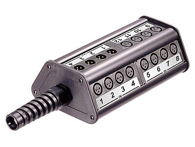 Rean NSB2A-20/4 Alüminyum Stage Box (20 IN / 4 OUT) - 1