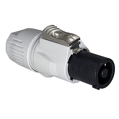 Rean RCAC3O-G-001-0 3 Kutuplu AC Power Çıkış Konnektörü (Gri) - 1