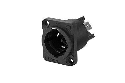 Rean RRAC3M-X-000-1 Kilitli Power Giriş Şase Konnektörü - 1