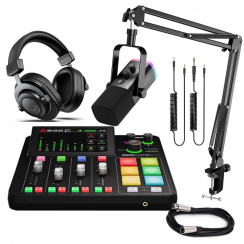 Rode RODECaster Pro II Dijital Mikser Tiktok Podcast Radyo Canlı Yayın Seti - 2
