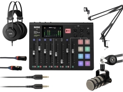 Rodecaster Yayın Mikseri ve Podmic Mikrofon Seti - Rode