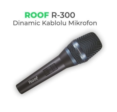 Roof R-300 KABLOLU EL MİKROFONU - 1