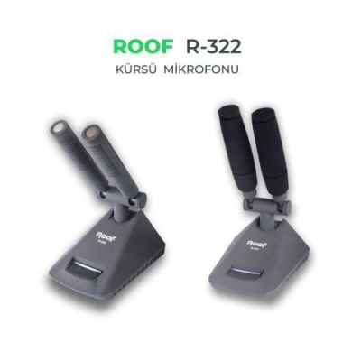 Roof R-322 Kablolu Masa Kürsü Mikrofon - 1