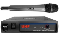 Roof R-801 Dijital UHF Tek EL Telsiz Kablosuz Mikrofon - Roof