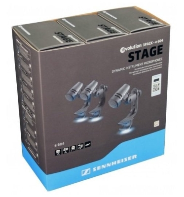 Sennheiser 3PACK e604 3x Enstrüman Mikrofonu - 2