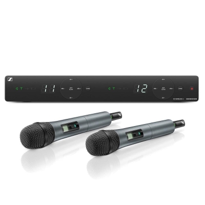 Sennheiser XSW 1-825 DUAL-B 2x El Tipi Mikrofon - 1