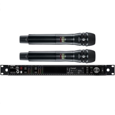 SHURE AD24D/K8B Çift Kablosuz Vokal Mikrofonu - 2