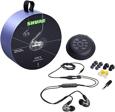 Shure AONIC 4 Hibrit Sürücülü Ses İzolasyonlu Kulak İçi Kulaklık - 1