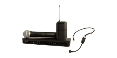 Shure BLX1288E/P31 Kablosuz Kafa + El Mikrofonu - 1