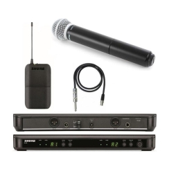 Shure BLX1288E/SM58 Yaka + El Mikrofonu - 2