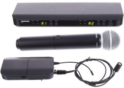 Shure BLX1288E/W85 Yaka + El Mikrofonu - 1