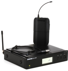 Shure BLX14RE/CVL Rack Tipi Kablosuz Yaka Mikrofonu - Shure