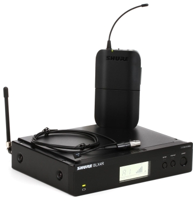 Shure BLX14RE/CVL Rack Tipi Kablosuz Yaka Mikrofonu - 1