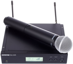 Shure BLX24RE/SM58 Dijital Tek El Telsiz Kablosuz Mikrofon - 1