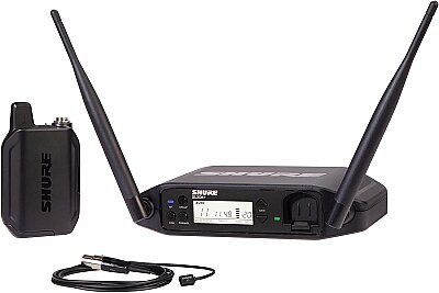Shure GLXD14+/93 Çift Bantlı Dijital Kablosuz Yaka Mikrofon Sistemi - 1