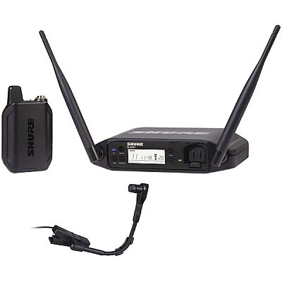 Shure GLXD14+/B98 Çift Bantlı Dijital Kablosuz Enstrüman Mikrofon Sistemi - 1