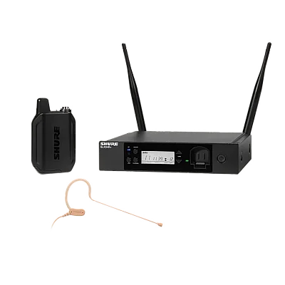 Shure GLXD14+/MX53 Çift Bantlı Dijital Kablosuz Earset Mikrofon Sistemi - 1