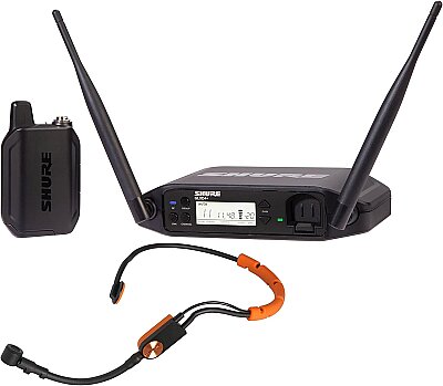Shure GLXD14+/SM31 Çift Bantlı Dijital Kablosuz Headset Mikrofon Sistemi - 1