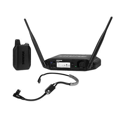 Shure GLXD14+/SM35 Çift Bantlı Dijital Kablosuz Headset Mikrofon Sistemi - 1