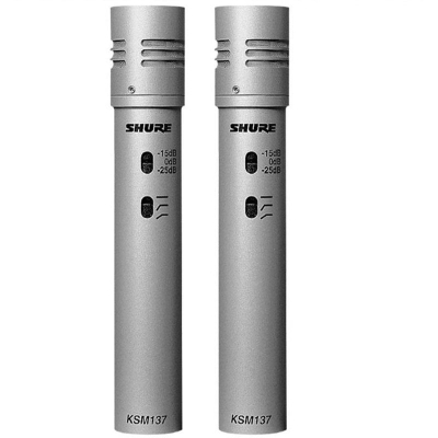 Shure KSM137/SL STEREO İkili Enstrüman Mikrofonu - 2