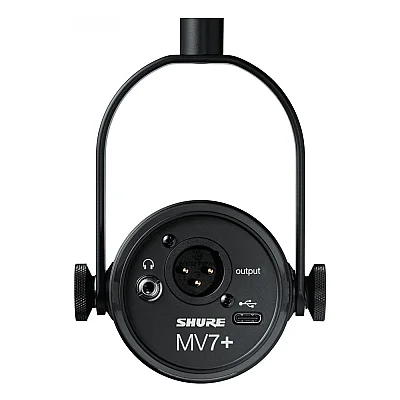 Shure MV7+ Podcast XLR USB Mikrofon - 3