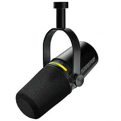 Shure MV7i Smart Mikrofon & Dahili Ses Kartı - 1