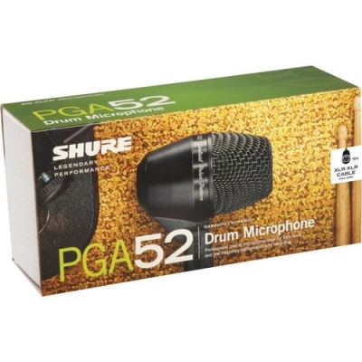 Shure PGA52 XLR Davul Mikrofonu - 3