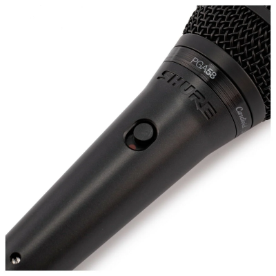 SHURE PGA58-XLR Dinamik Sahne El Vokal Mikrofonu - 5