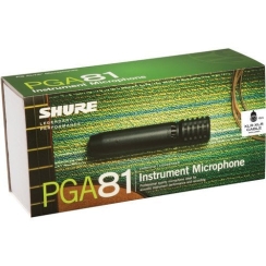 Shure PGA81 XLR Enstrüman Mikrofonu - 3